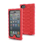 COQUE CHOC ROBUSTE INTEGRALE 360 POUR APPLE IPHONE 5 5SE SE 2016 ROUGE