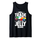 Jelly Bean Funny Candy Cute Snack Tank Top