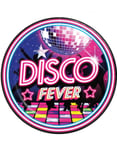 6 st Pappstallrikar 23 cm - Disco Fever