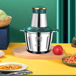 2023 3L Electric Chopper Food Processor Multi Blender Meat Fruit Vegetable Mixer