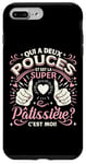 Coque pour iPhone 7 Plus/8 Plus Une Super Pâtissière Cadeau Pour Une Patissiere Patisserie