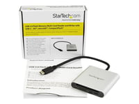 Startech.com usb 3.0 flash memory multi-card reader / writer with usb-c - sd, microsd, compactflash