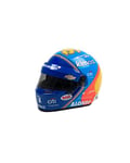 Kimoa - Casco Mini Indy 2019 Escala 1/2, Adultos Unisex, Azul Eléctrico, Estandár