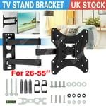 Slim TV Wall Bracket Mount 14 20 26 27 30 32 38 42 45" For SAMSUNG LG SONY BUSH