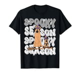 Funny Saying Spooky Season Halloween Dog Lover Women Men T-Shirt