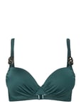 Opio Bikini_Top Swimwear Bikinis Bikini Tops Wired Bikinitops Green Dorina