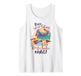 Raise your glass, it’s a buzz-tastic night! Tank Top