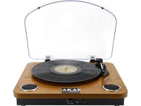 Akai Att-11Bt, Beltedrevet Platespiller, Brun, 33,45,78 Rpm, Automatisk Stans, 0,8 W, 420 Mm