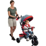 Tricycle evolutif pliable MONDO On & Go Moovi Explore - Rouge