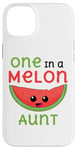 Coque pour iPhone 14 Plus One in a Melon Party Aunt Group assorti pour premier anniversaire