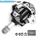 Shimano PD-M8100 Deore XT Cross Country Race SPD MTB XC Bike Pedals Set & Cleats