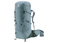 Deuter Aircontact Core 35+10 Sl, Vandring, Blå, Shale-Ivy, Unisex, 600 D, Dragkedja