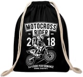 Ekate Motocross Rider Motorcycle Motorbike Bike Gym Bag Backpack Gym Bag Backpack