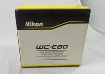 Nikon WC-E80 Wide Angle Converter Lens for Select Coolpix Cameras (25106)