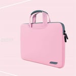 ZYDP Laptop Bag Case For 12 13 15 Laptop Sleeve, Notebook Bag Business Handbag (Color : Pink, Size : For 12 inch)