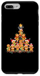 Coque pour iPhone 7 Plus/8 Plus Jolly Gingerbread Christmas Tree Tee Gingerbread T-shirt pour femme