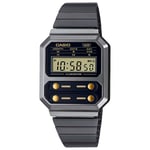 Casio Vintage A100WEGG-1A2EF - Dame - 33 mm - Digitalt - Kvarts urverk - Plexiglas