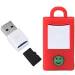 King of Flash USB 3.0 Micro SD/Micro SDHC/Micro SDXC High Speed Super Fast Memory Card Reader/Writer with Silicone Case for Protection & Attaching on Keyring