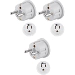 Adaptateur secteur USA-Japon vers Euro - Marque - Pour la France - 3200 W - Mâle - Monde vers Europe