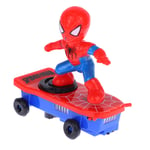 Nya leksaker Spiderman Automatic Flip Rotation Skateboard Electric Red One Size