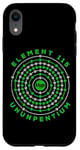 Coque pour iPhone XR Element 115 Moscovium Atomic Number Anti Gravity Ununpentium