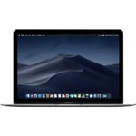 MacBook Retina 12" Core M 1.2 Ghz 8 GB 512 GB SSD Space Grey (2015) - Nytt batteri - Renoverad - Mycket bra skick - Refurbished Grade B - Swedish key