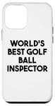 Coque pour iPhone 12 mini Meilleur inspecteur de balle de golf au monde