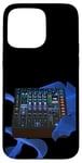 Coque pour iPhone 15 Pro Max Disc Jockey Space Age Console de mixage audio Mix DJ