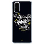 ERT GROUP mobile phone case for Samsung S20 / S11E original and officially Licensed DC pattern Batman 014 optimally adapted to the shape of the mobile phone, case made of TPU