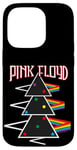 Coque pour iPhone 14 Pro Pink Floyd Sapin de Noël pyramide The Dark Side of the Moon