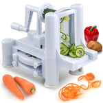 SPIRALIZER FRUIT VEGETABLES VEG CUTTER CHOPPER SLICER PEELER KITCHEN PARTY FUN