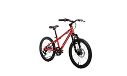 moma bikes Vélo VTT Enfant, GTT20, Aluminium, Shimano 6V, Freins a Disque, Suspension Avant