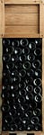 Sticker Vin pour Réfrigérateur, Cave à Vin, Réserve, Caisse en Bois, 59,5 cm X 180 cm - Autocollant Vin pour Réfrigérateur, Cave à Vin, Réserve