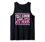 Yes I Know I Look Like My Mom Funny Sarcastic Mom Tank Top