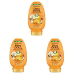 Garnier Ultra Doux Après-Shampooing huile d'argan camélia 250 ml (Lot de 3)