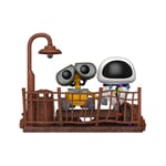 Wall-E - Pack 2 Figurines Pop Moment! Wall-E & Eve 9 Cm