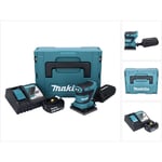 Makita DBO481RF1J Ponceuse vibrante sans fil 112 x 102mm 18V + 1x Batterie 3,0Ah + Chargeur + Coffret