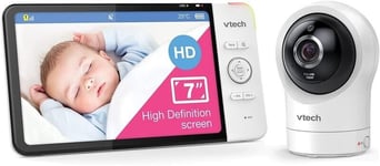 vtech 7 smart Wi-Fi 1080p Pan &Tilt Monitor RM7764HD