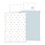 babybest® Little Ocean Sängkläder i flanell 100 x 135 cm