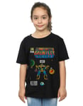 Marvel Comics Girls Infinity Gauntlet T-Shirt Black 7-8 Years