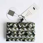 Radley Geo Dog Eucalyptus Green Foldaway Tote Shopper Bag - Brand New With Tags