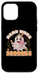 Coque pour iPhone 14 Pro Lire plus de livres Cute Boo Halloween Funny Halloween Teacher