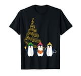 Musical Penguins Singing Carols Christmas Penguin Lover T-Shirt