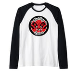 Batman Sports Harley Quinn Team Raglan Baseball Tee