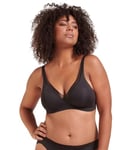 Sloggi Women's Body Adapt Twist T-shirt Padded Bra, Black, XS-S UK