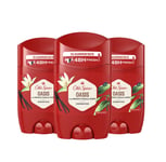 Old Spice Stick Deodorant Antiperspirant Oasis Citron All Range 50ml 3-Pack