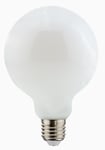 Oiva LED-pære Dimbar E27 Filament Opal Globe 7W/830 806lm