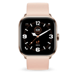 ICE Smart Two Rose-gold Nude Smartklocka, Rosé, Rosa silikonarmband