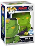 Figurine Funko Pop - Marvel : Avengers Mech Strike N°833 - Hulk - Glow In The Dark (55875)