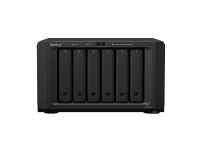 Synology DiskStation DS1621+, NAS, Skrivbord, Ryzen Embedded, V1500B, 36 TB, Svart